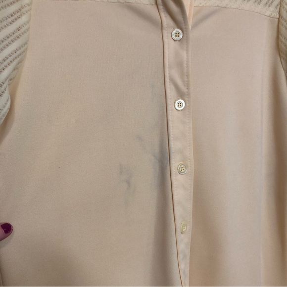 Vintage Lady Blair Midi Shirt Dress Long Sleeve Tie Waist Butter Yellow - Picture 14 of 15